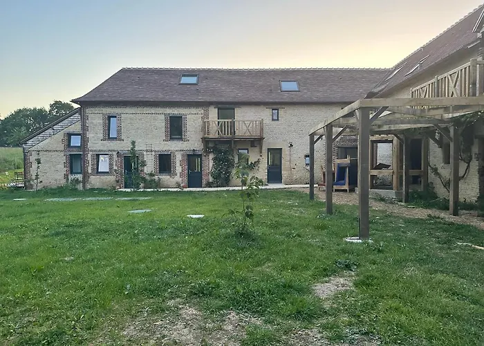 Confortable Au Milieu Des Pres - La Ferme De Montigny Feriehus *